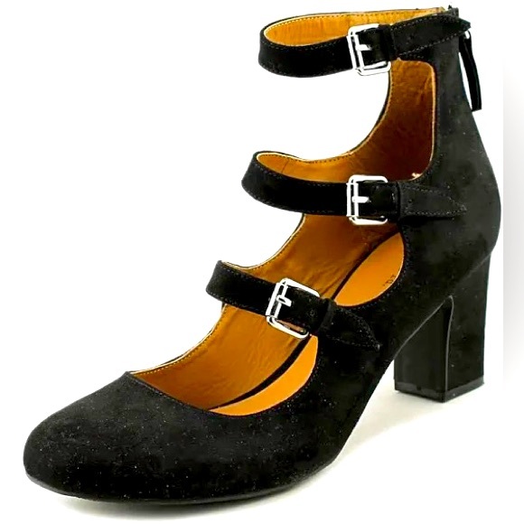 Indigo rd. strappy buckle heels - Picture 2 of 8